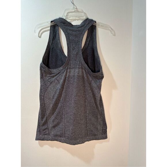 Athleta Charcoal Racerback Tank Top - Picture 2 of 3